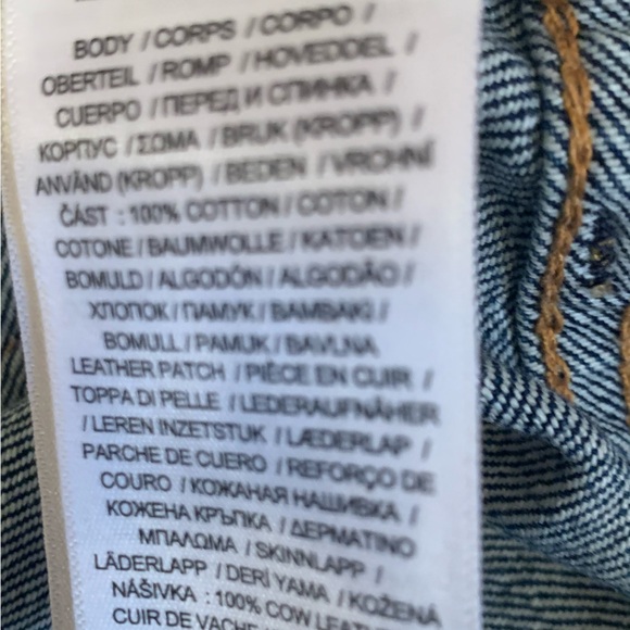 Polo Ralph Lauren Relaxed Straight Crop Jeans - Light Blue Wash Button Fly - Picture 10 of 14